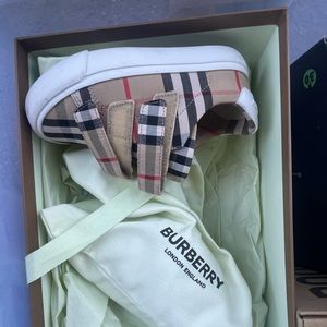 Burberry toddler sneakers